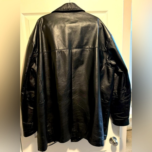 🧥 Big & Tall Harbour Bay Leather Coat - 3XLT - $150 CAD 🕶️ - Picture 7 of 13